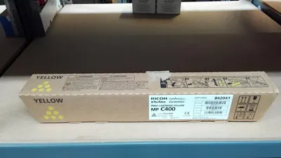 Productafbeelding van RICOH tonercartridge, geel, voor MPC300/400 (10.000 pagina's)
