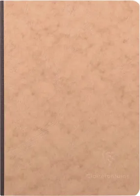 Image de Clairefontaine Carnet de notes AGE BAG DIN A5 vierge beige vierge 96 feuilles