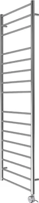 Image de Sèche-serviettes électrique mural – SUNIT chrome – 1743 x 500 mm – 16 tubes – 400 W