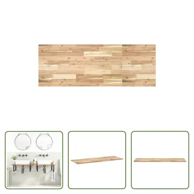 Obrázok produktu pre The Living Store Vanity top Neošetrené 120x50x2 cm masívne drevo akácie