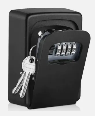 Produktbild von Schlüsseltresor Wandmontage - Schlüsselsafe 4 Stellig, Schlüsselbox mit Code