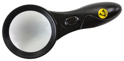 Produktbild von WETEC ESD-Handlupe, mit LED-Beleuchtung WE-1080 (Handlupe Vergrößerung)