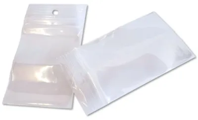 Productafbeelding van Prigta - Gripzakjes - 40x60 mm - 200 stuks - 4x6cm , 50 micron - hersluitbare zakjes