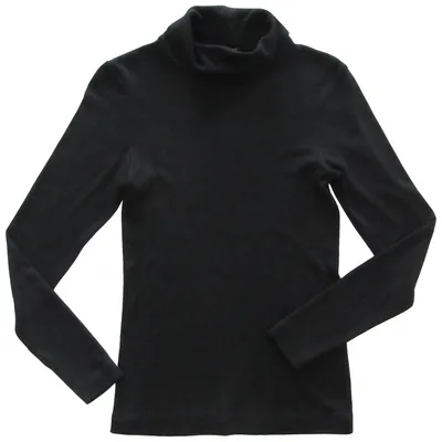 Produktbild von HERMKO Damen Langarmshirt mit Rollkragen 17845, Farbe:schwarz, Größe:48/50 (XL)