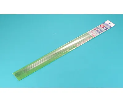 Obrázek produktu pro Kulatá tyč Tamiya 3 mm (5) 400 mm čirá/bílá. Kst.