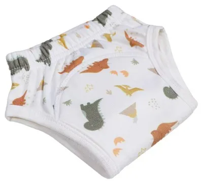 Immagine prodotto di Pantaloni da allenamento Tryco Dinosauri 24-36 mesi - Per l'addestramento al vasino, in cotone