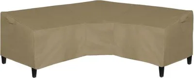 Produktbild von Famanu Loungemöbel Schutzhülle wasserdicht - 226 x 85 x 79 cm - für V-förmige Loungeecken - grau