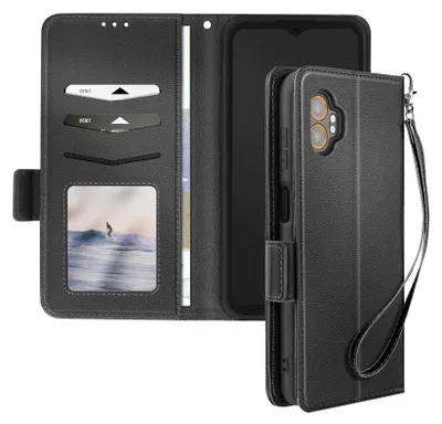 Immagine prodotto di Avizar, custodia flip Galaxy XCover 7 Pro portafoglio Dragonne, nero