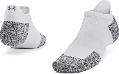 Produktbild von UNDER ARMOUR ArmourDry Cushion Lauf-Füßlinge Unisex 100 - white/halo gray/reflective S (34-38)
