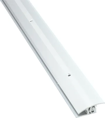 Produktbild von Ausgleichsprofil PROLINE PROVARIO Uni 2-18 mm Aluminium 100 cm schraubbar eloxiert silber Übergangsprofil Übergangsleiste Höhenausgleichsprofil Anpassungsprofil