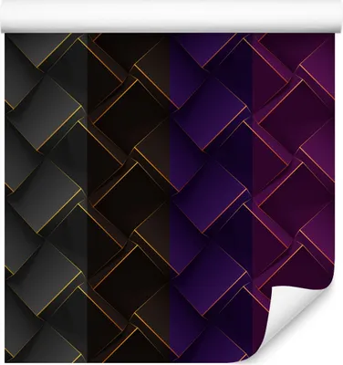 Zdjęcie produktu dla Tapeta Dekoracja Ścienna Nowoczesna GEOMETRYCZNE Wzory Efekt 3D