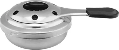 Produktbild von Spiritusbrenner für Fondue, Spiritusbrenner, Edelstahl, grau, 18 x 9,6 cm