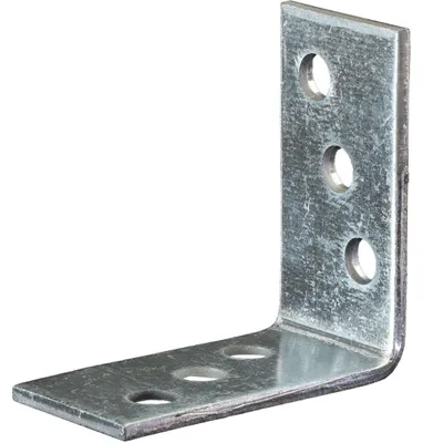 Produktbild von GAH Winkelverbinder, Lochplattenwinkel, sendzimirverzinkt, 40 x 40 x 20 mm, Stärke: 2 mm