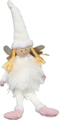 Produktbild von Elfenmädchen mit silbernen Flügeln, 40 cm