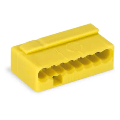 Produktbild von Wago 243-508, Gelb, 6 A, 100 V, 18,4 mm, 6,8 mm
