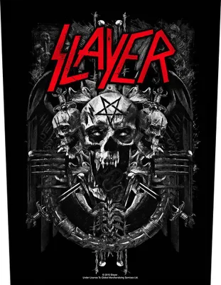 Produktbild von Slayer Demonic Aufnäher zum Aufnähen 36 x 30 cm