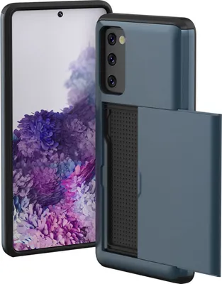 Produktbild von imoshion Backcover mit Kartenfach Samsung Galaxy S20 FE - Dunkelblau