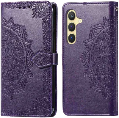 Produktbild von imoshion Mandala Klapphülle Samsung Galaxy S25 / S24 - Violett
