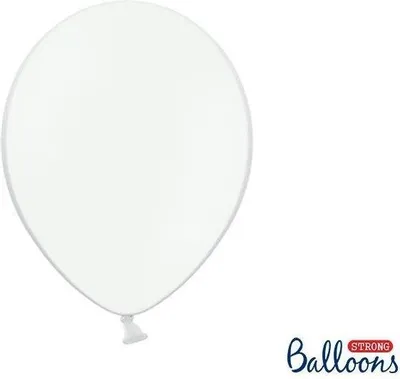 Obrázok produktu pre Silné latexové balóniky, biele, pastelovo čisté biele, 30 cm, 10 ks.