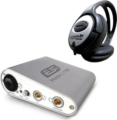 Produktbild von ESI MAYA 22 USB Audio-Interface mit Kopfhörer