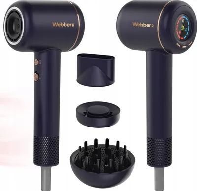 Image de Sèche-cheveux 3 en 1 avec ionisation et réglage de puissance, 1600 W, VENTA WEBBER