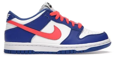 Produktbild von Nike Dunk Low Bright Crimson Game Royal (GS) - EU 36.5