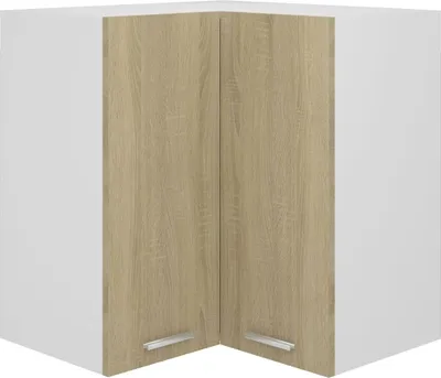 Produktbild von Eckhängeschrank Lyon Sonoma-Eiche 57x57x60 cm Holzwerkstoff