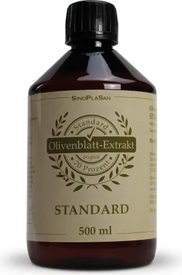 Produktbild von Olivenblatt Extrakt flüssig Sparflasche 500 ml