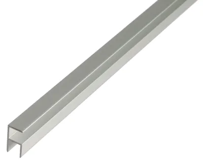 Obrázek produktu pro Alberts H-profil Hliníkový profil H-profil úhelník samolepicí 1000x10,9x20mm