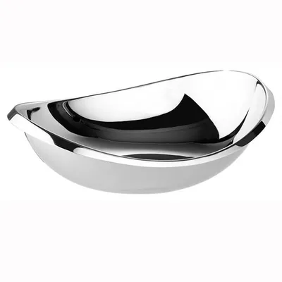 Produktbild von Sambonet S0444 Twist Schüssel oval 30cm, Edelstahl 18/10