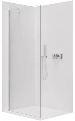 Obrázek produktu pro CERANO - Sprchová zástěna Walk-in Onyx Y L/P - 10 mm - chrom, transparentní sklo - 110x200 cm