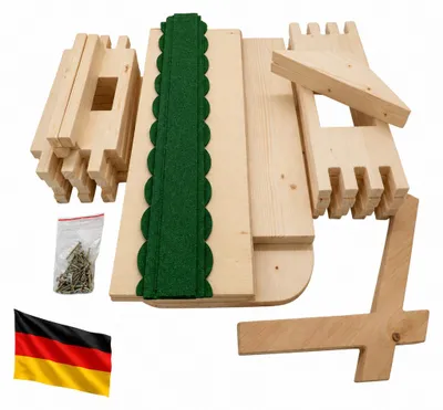Immagine prodotto di Kit casetta per uccelli verde Charlie