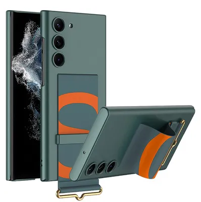 Obrázok produktu pre Silikó puzdro na Samsung Galaxy S23 s držiakom na zápästie –