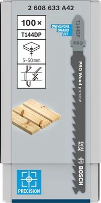 Productafbeelding van Zaagblad voor reciprozaag, type T 144 DP, voor precisiewerk op hout