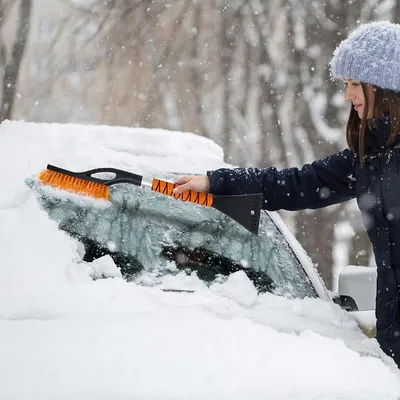 Productafbeelding van Ergonomische ijskrabber en sneeuwkrabber voor de auto