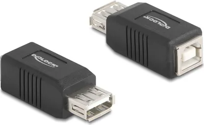 Obrázok produktu pre DELOCK Adapter USB 2.0 A Buchse  zu B Buchse