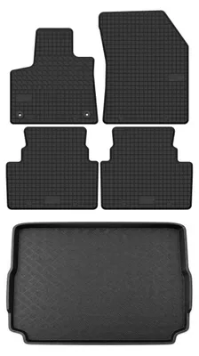 Obrázek produktu pro Gumové autokoberce SolidTread + vana kufru pro: Citroen C5 Aircross 2019- SUV 5 ks