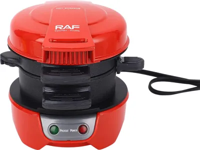 Obrázok produktu pre Raňajkový sendvičovač Vaječný varič Raňajkový stroj Prispôsobte si ingrediencie Jednoduché čistenie pre domáce varenie Červená zástrčka EÚ