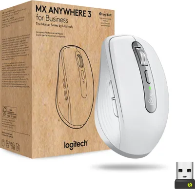 Immagine prodotto di Logitech Anywhere 3 for Business mouse Mano destra Bluetooth Laser 4000 DPI