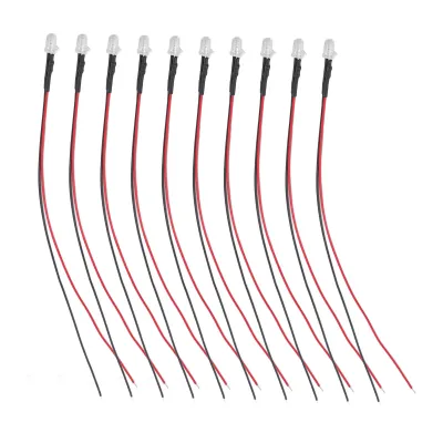 Image de Diodes lumineuses,Diodes lumineuses LED,Diodes électroluminescentes,Diodes lumineuses précâblées,Diodes lumineuses DIY,Diodes lumineuses électroniques