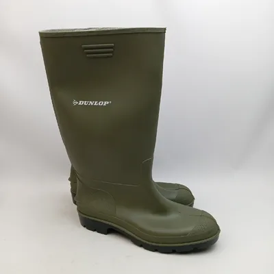 Produktbild von Dunlop Gummistiefel Herren Grün EU 44 Outdoors Wasserdicht