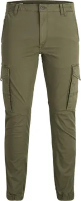 Obrázek produktu pro Jack & Jones 12141844, Náklad, Dospělý, Zelená, Bavlna, Elastan, Nepoužívejte bělidlo, Přírodní sušení