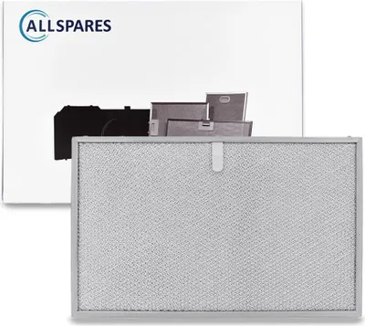 Produktbild von AllSpares Metallfilter für Dunstabzugshauben geeignet für , Novy  563-8040, AS-MF480, 7400020 (401x247x12mm)