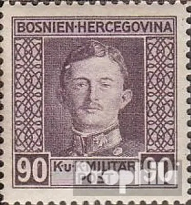 Produktbild von Briefmarken Österr.-Bosnien-Herzeg. 1917 Mi 137 gestempelt Karl I.