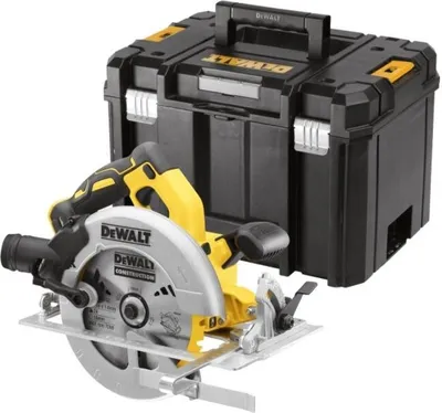 Productafbeelding van DeWALT DCS570NT-XJ Accu-handcirkelzaag (blauw), 18 Volt, 184 mm, snijdiepte 90°/45° 64/41 mm, T STAK-Box VI, zonder accu