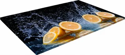 Zdjęcie produktu dla SZKLANA DESKA KUCHENNA 30x20 357a Cytrusy