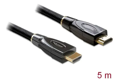 Productafbeelding van Delock 82739 DELOCK HDMI Kabel Ethernet A -> A St/St 5.00m Premium