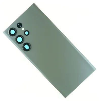 Produktbild von Samsung Galaxy S23 Ultra (SM-S918B) OEM Backcover + Kameraglas + Kleber, Grün