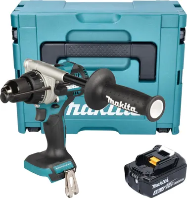 Produktbild von Makita DHP 492 F1J Akku Schlagbohrschrauber 18 V 141 Nm Brushless + 1x Akku 3,0 Ah + Makpac - ohne Ladegerät
