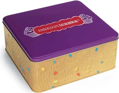 TOBJA Weihnachts-Keksdosen-Set, 3-teilig, Metall-Dosen Zur Aufbewahrung